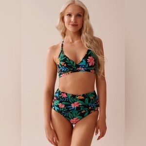 La Vie En Rose NEW with Tags midnight tropics bikini